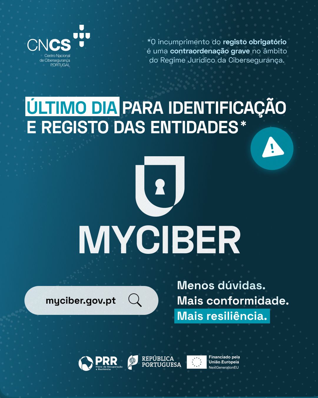 Centro Nacional de Cibersegurança (CNCS) - Portuguese National Cybersecurity Centre ad