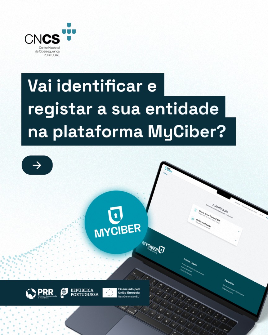 Centro Nacional de Cibersegurança (CNCS) - Portuguese National Cybersecurity Centre ad