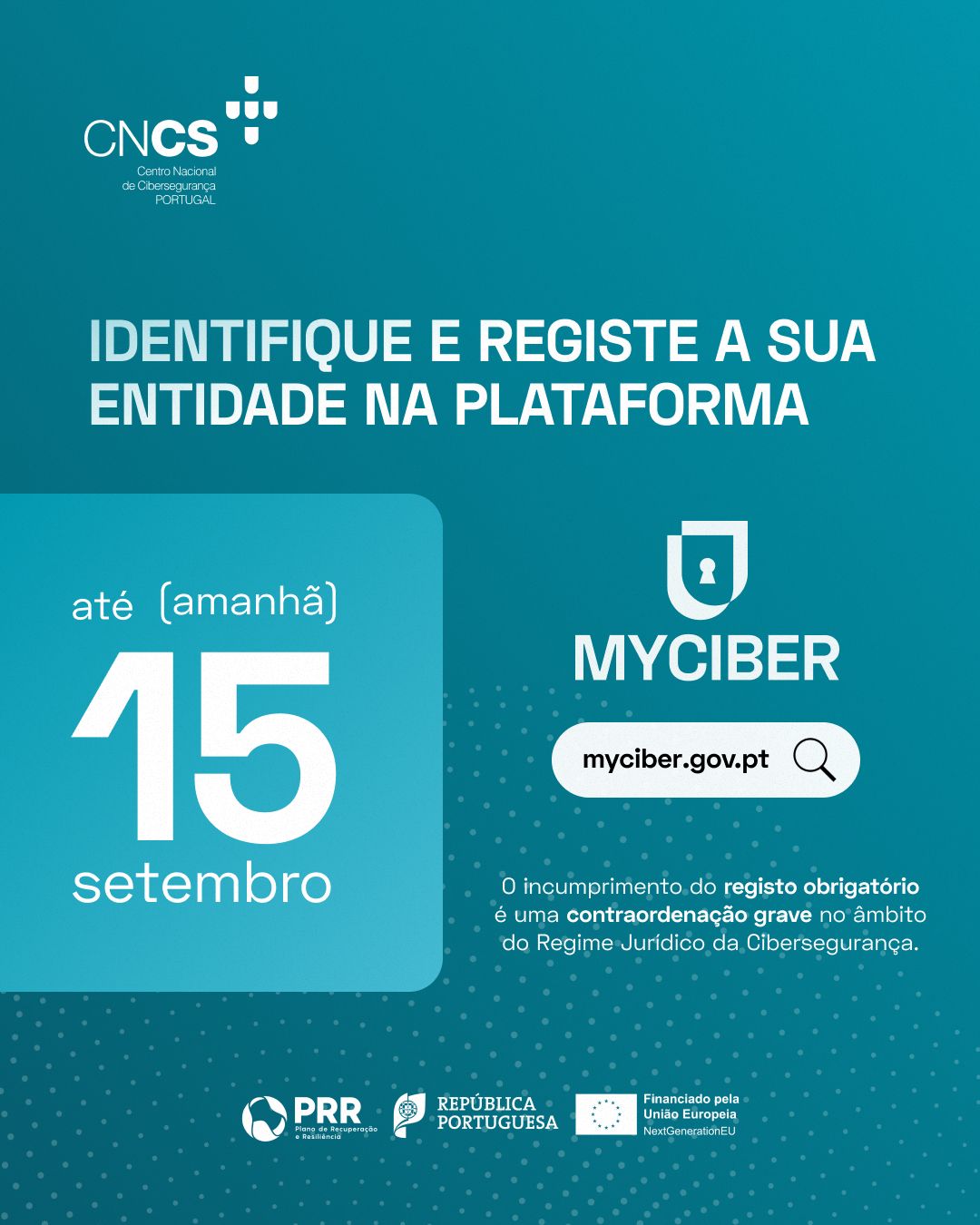 Centro Nacional de Cibersegurança (CNCS) - Portuguese National Cybersecurity Centre ad