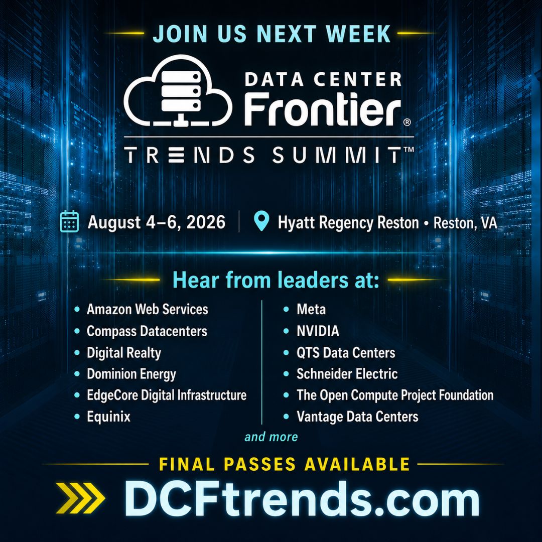 Data Center Frontier ad