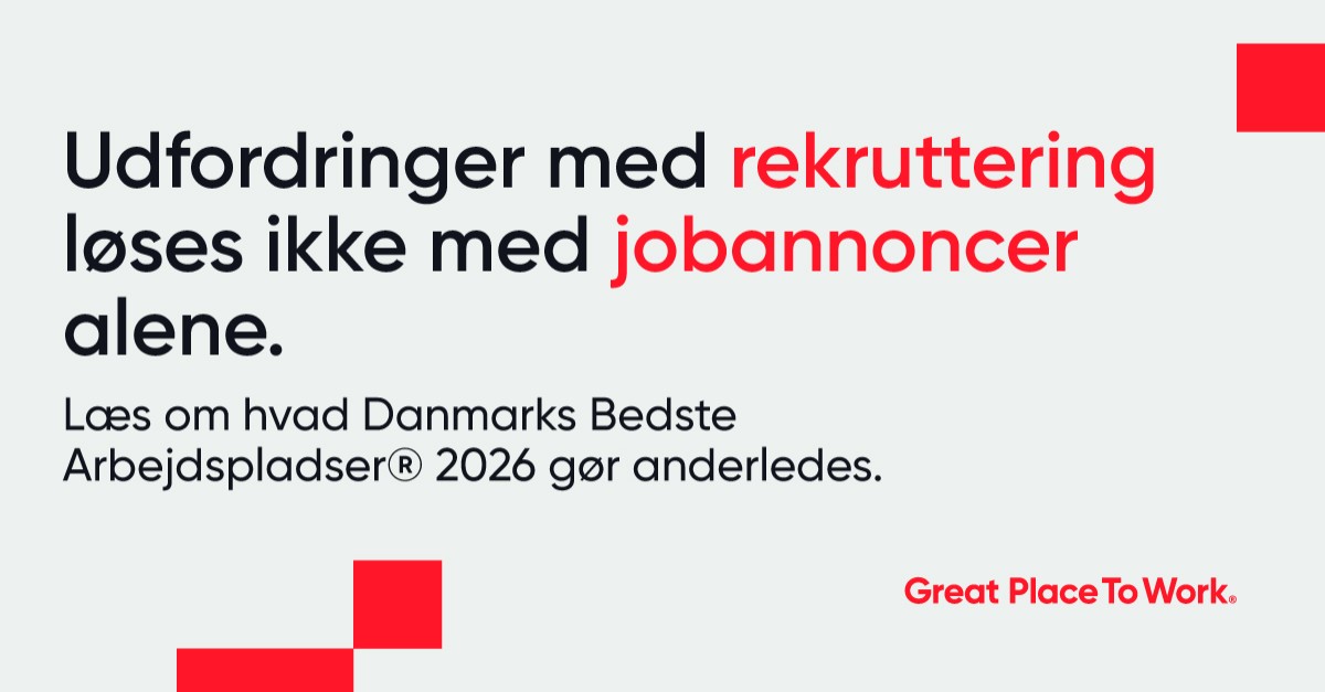 Great Place to Work Danmark ad