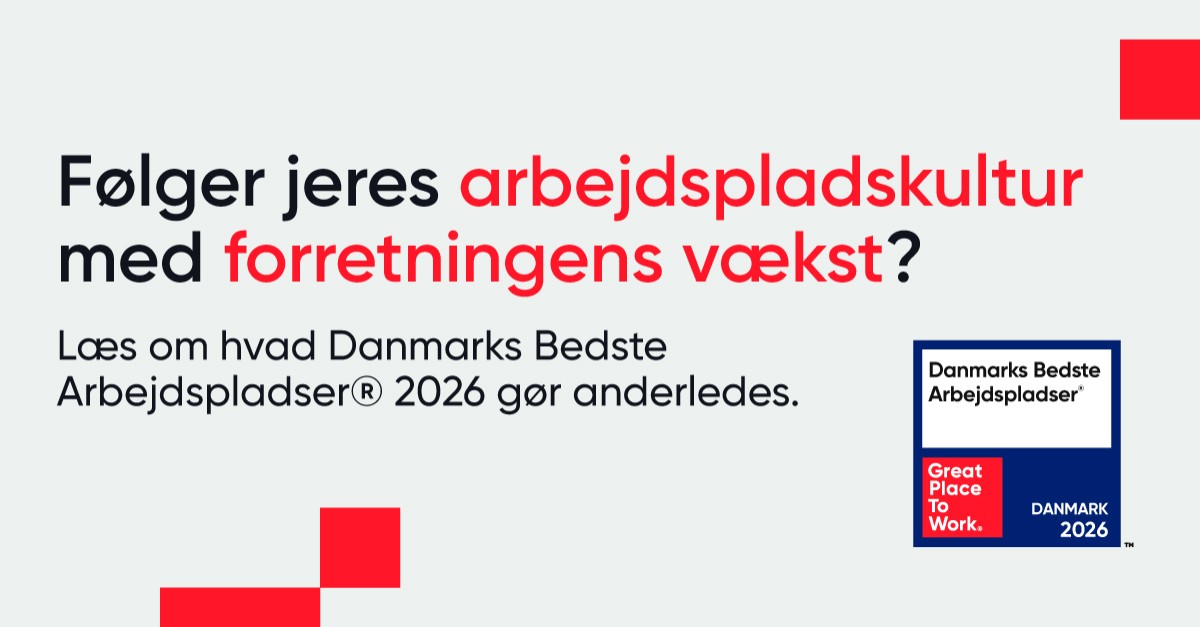 Great Place to Work Danmark ad