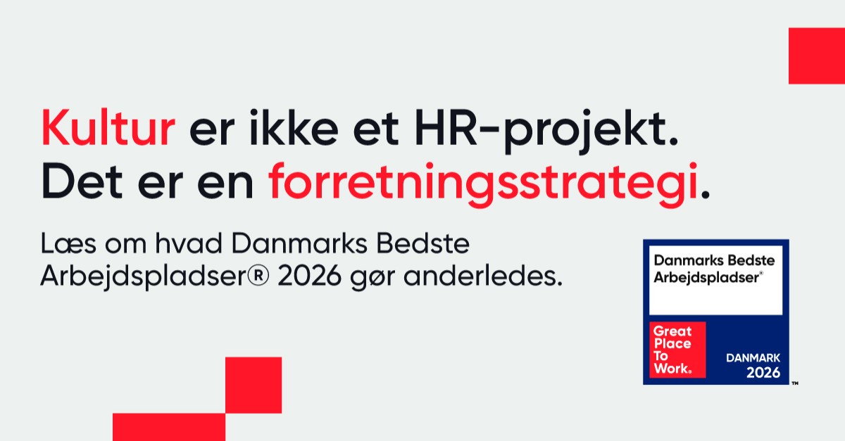 Great Place to Work Danmark ad