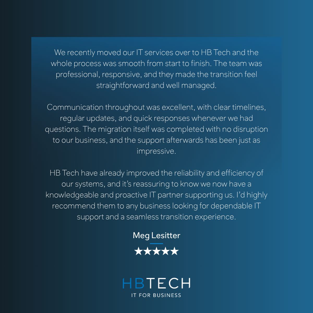 HBTech - IT Support and Services ad