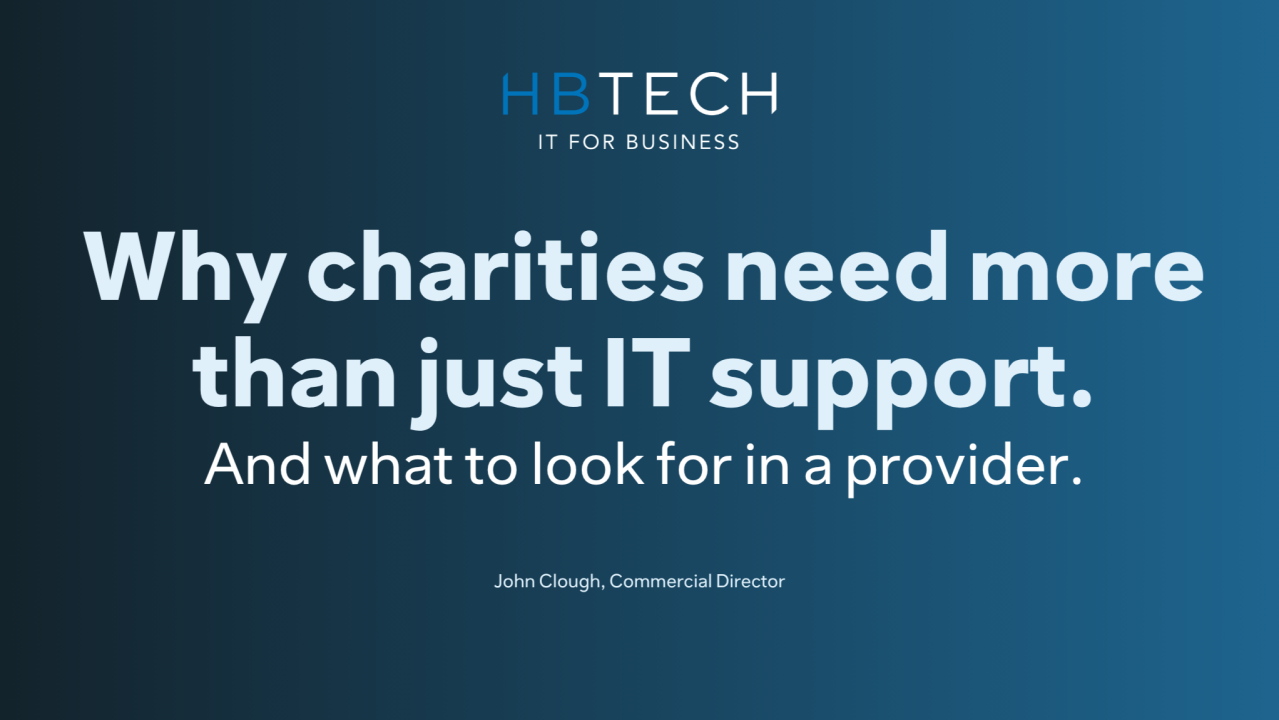 HBTech - IT Support and Services ad