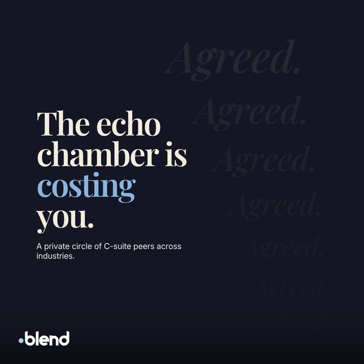 Blend ad