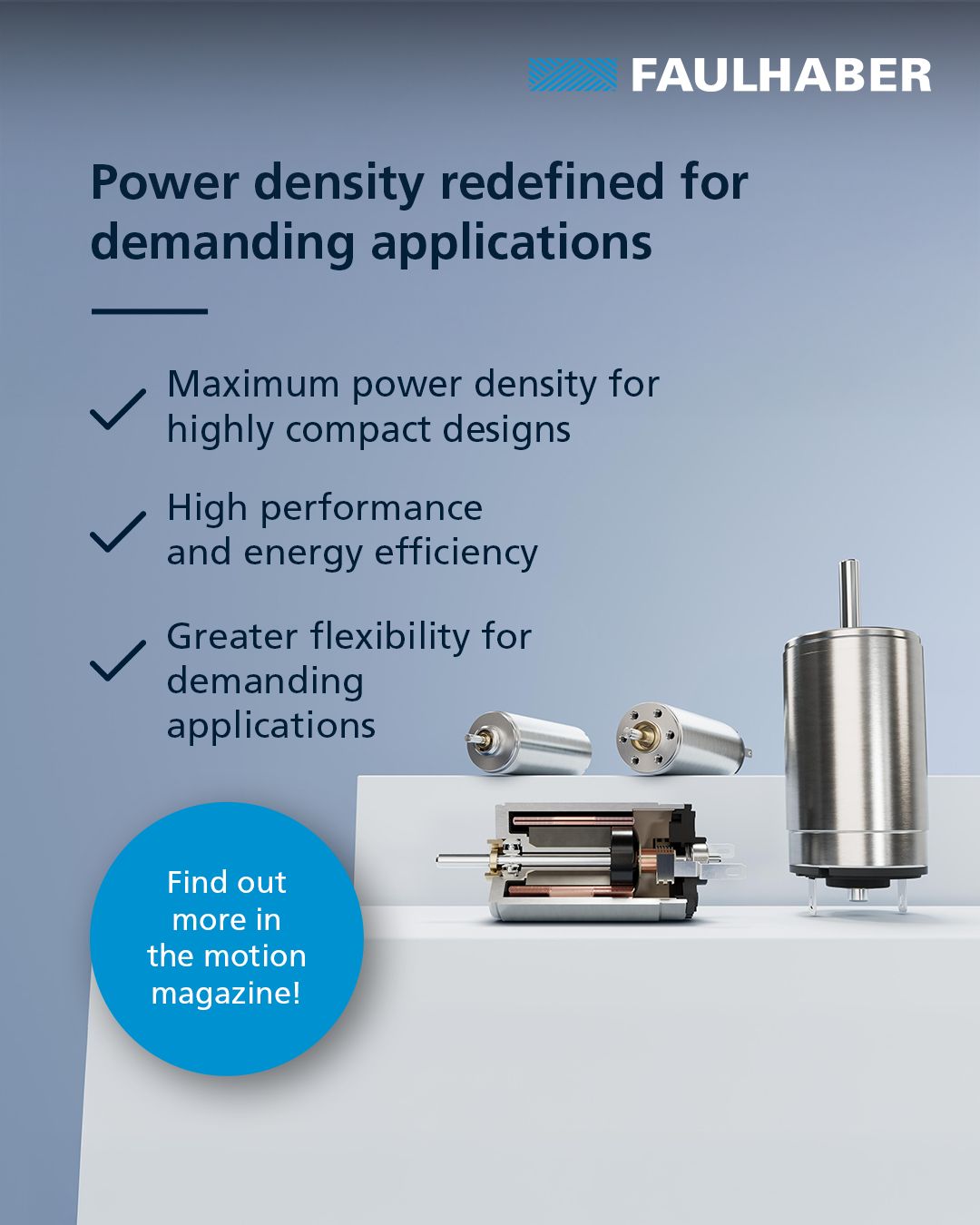 FAULHABER Drive Systems ad