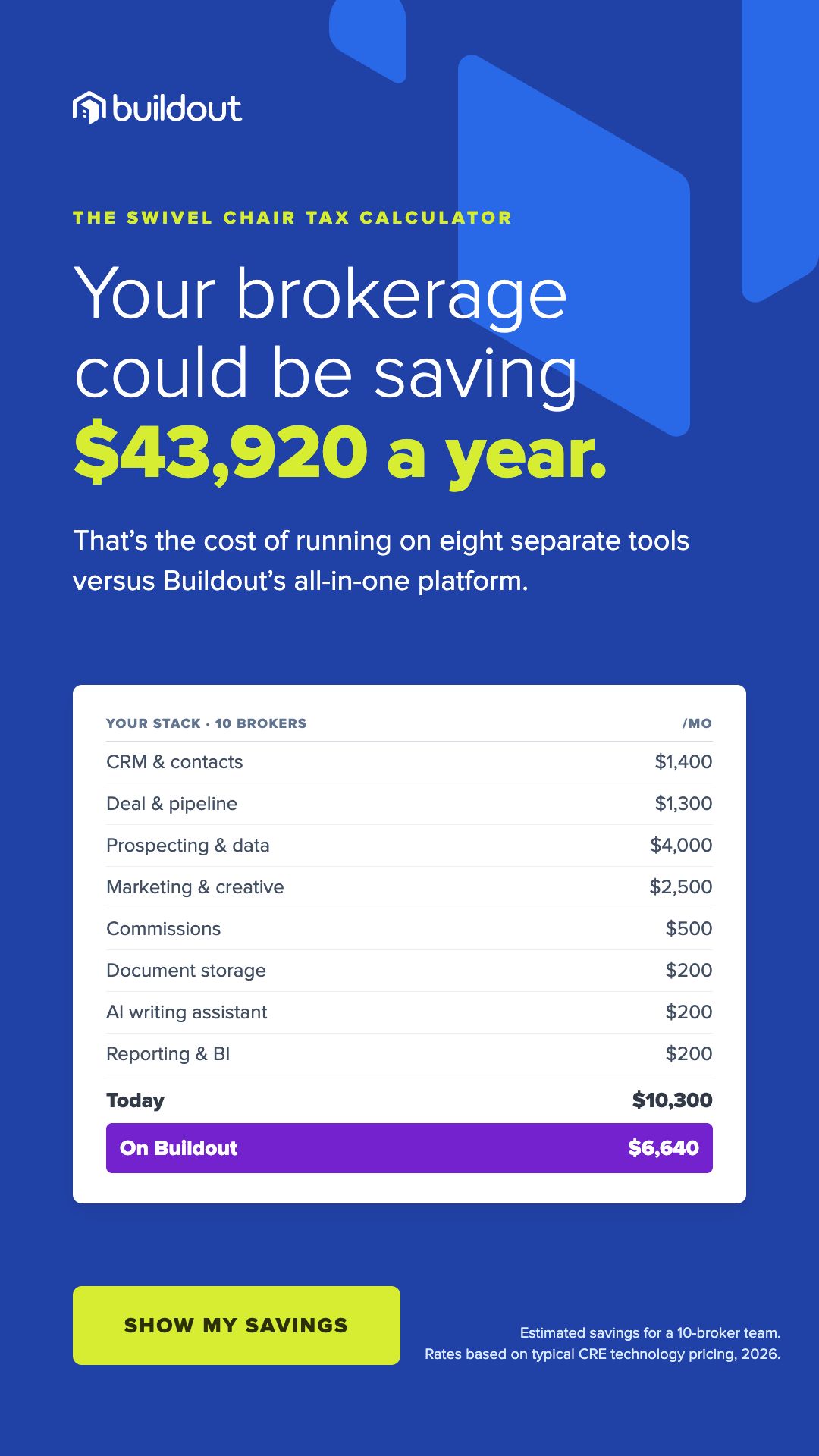 Buildout ad