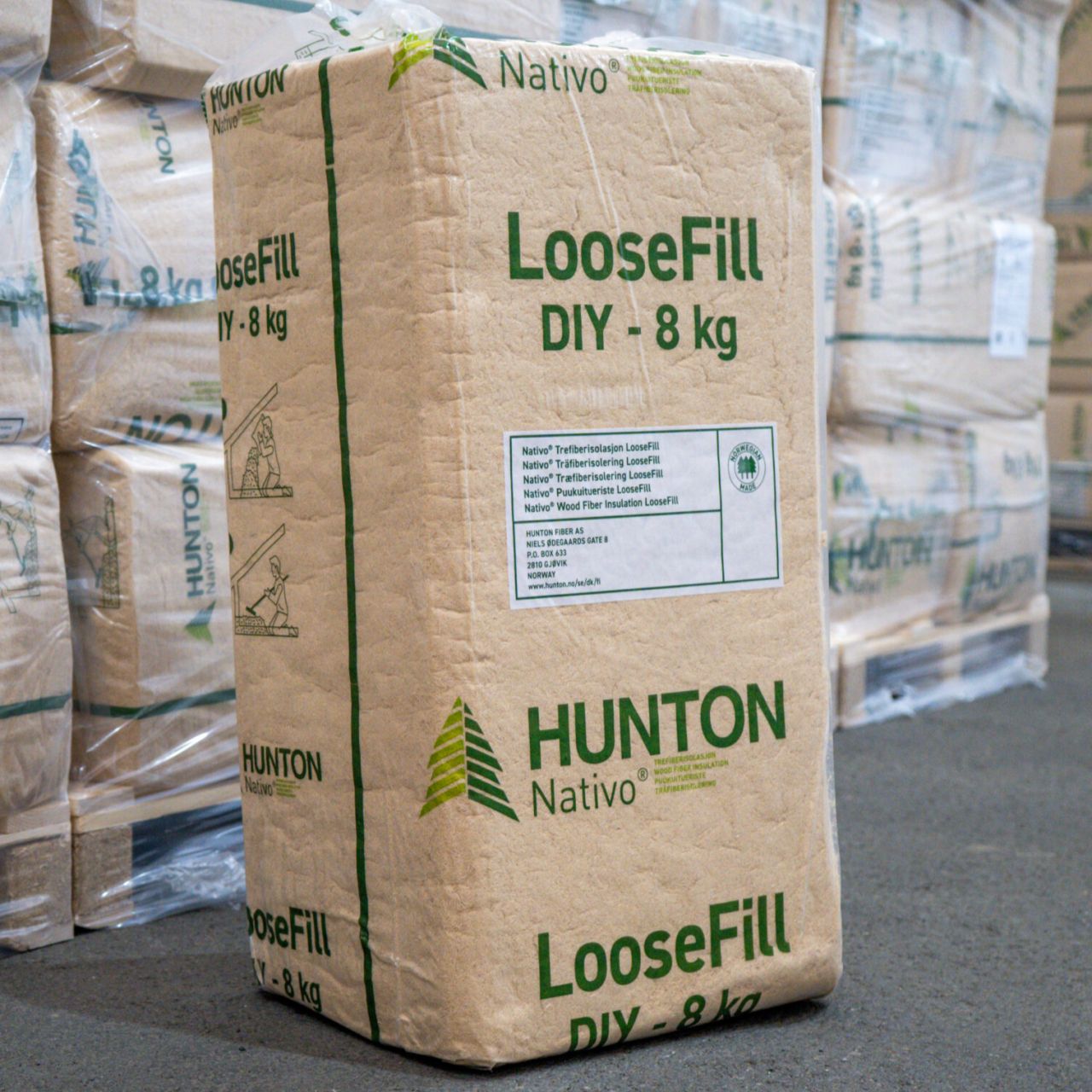 Hunton Fiber ad