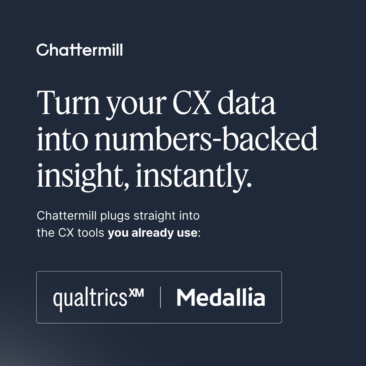 Chattermill ad