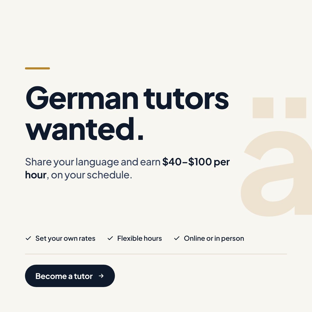 Superprof ad