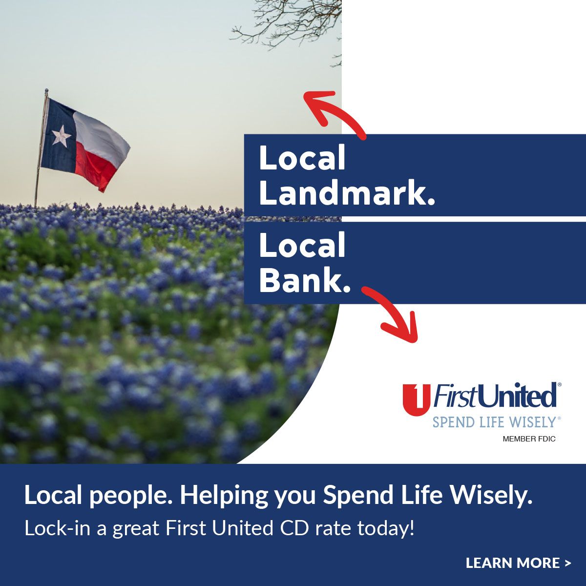 First United Bank ad