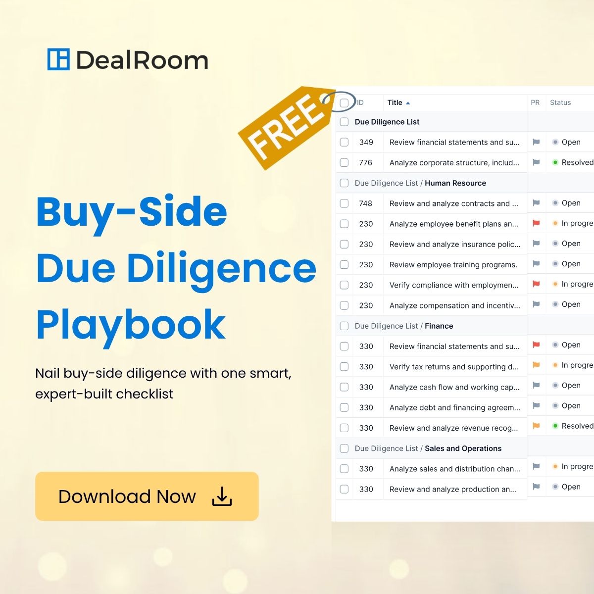 DealRoom ad