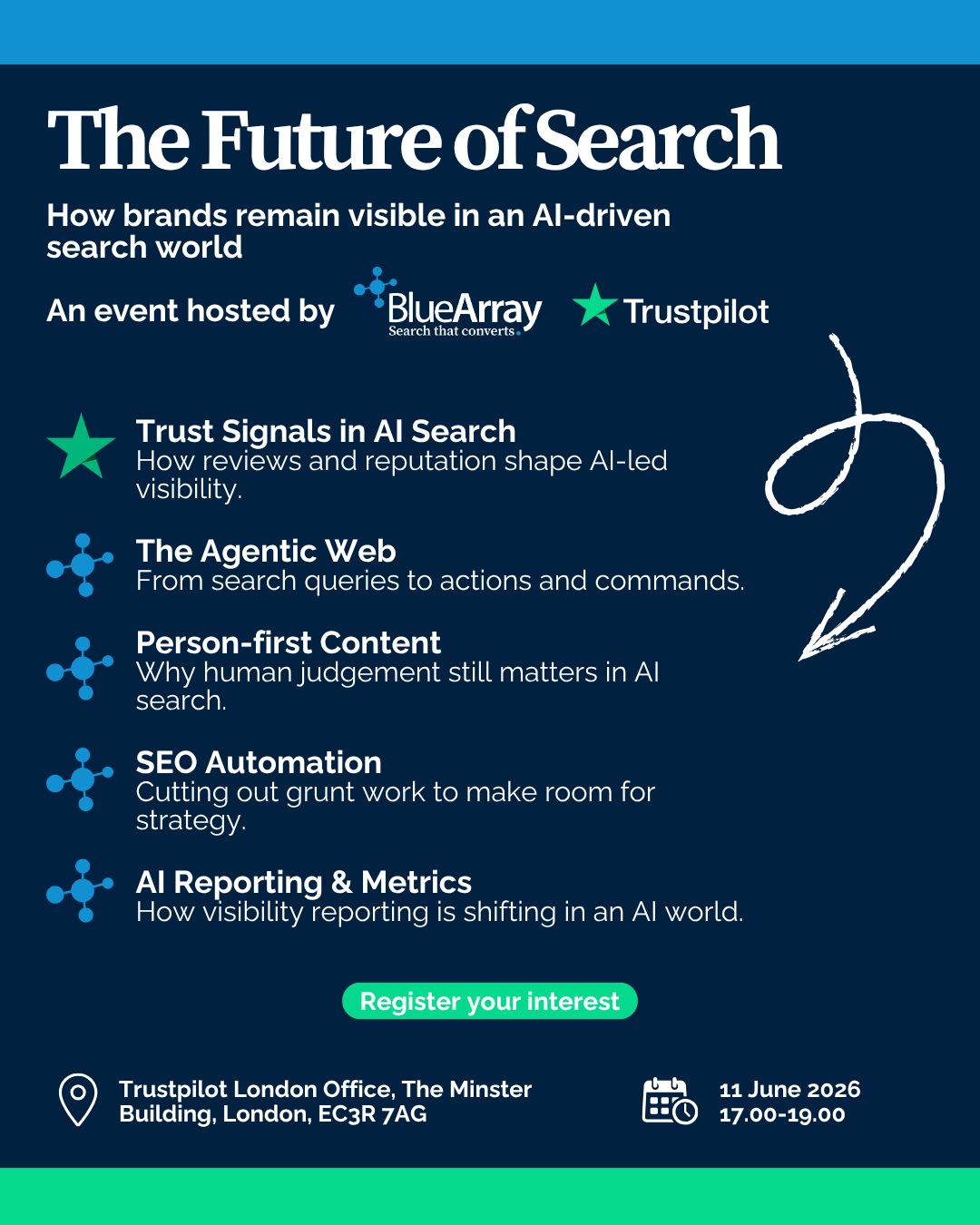 Blue Array ad
