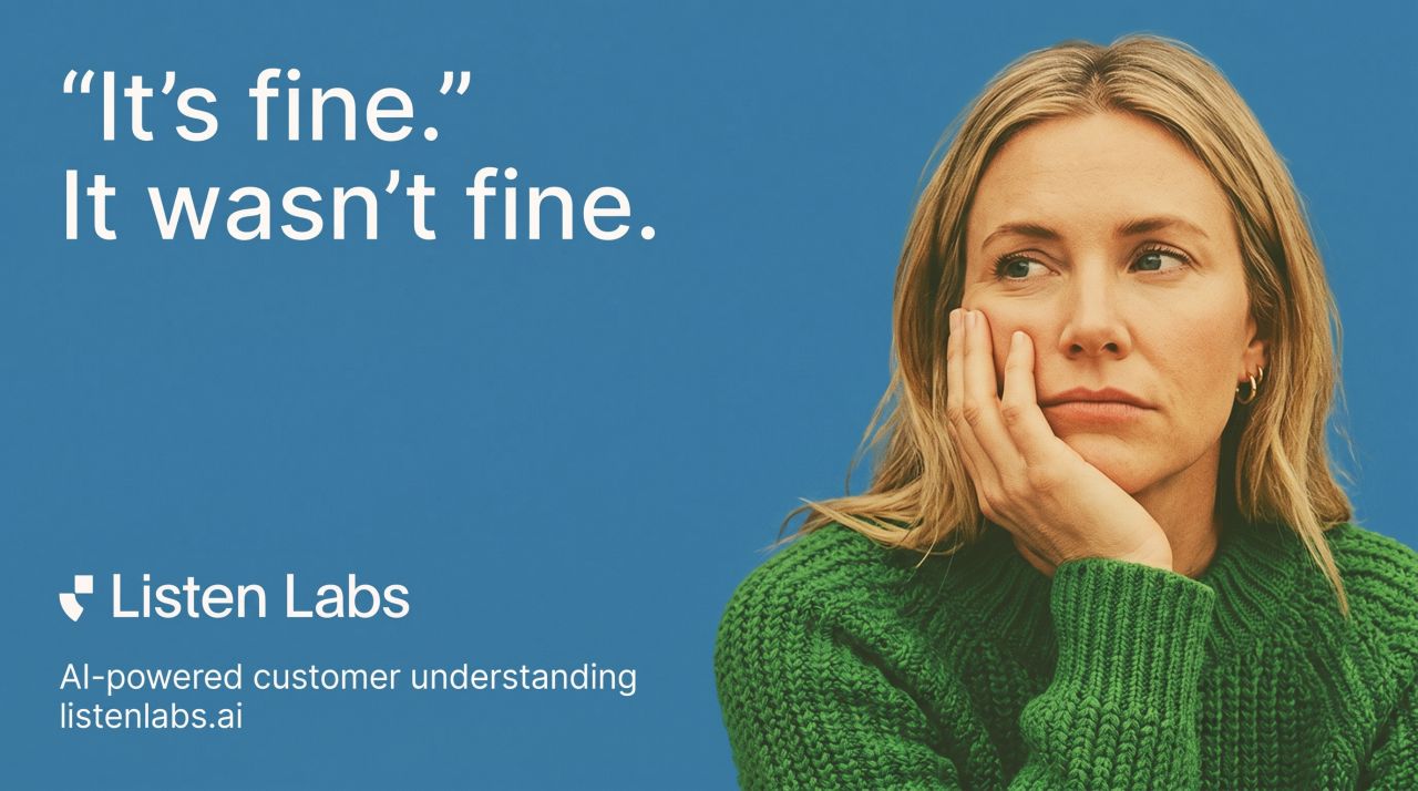 Listen Labs ad