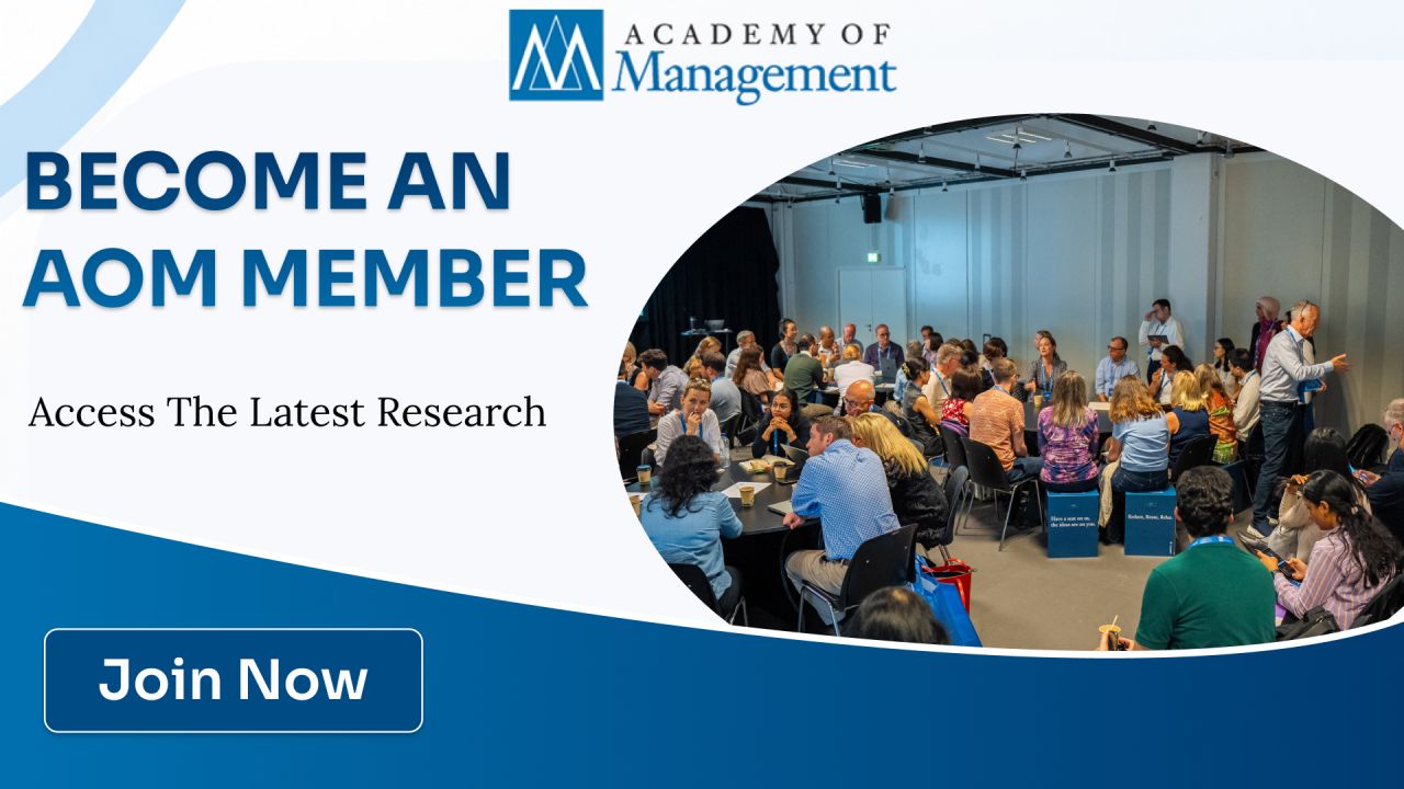 Academy of Management ad