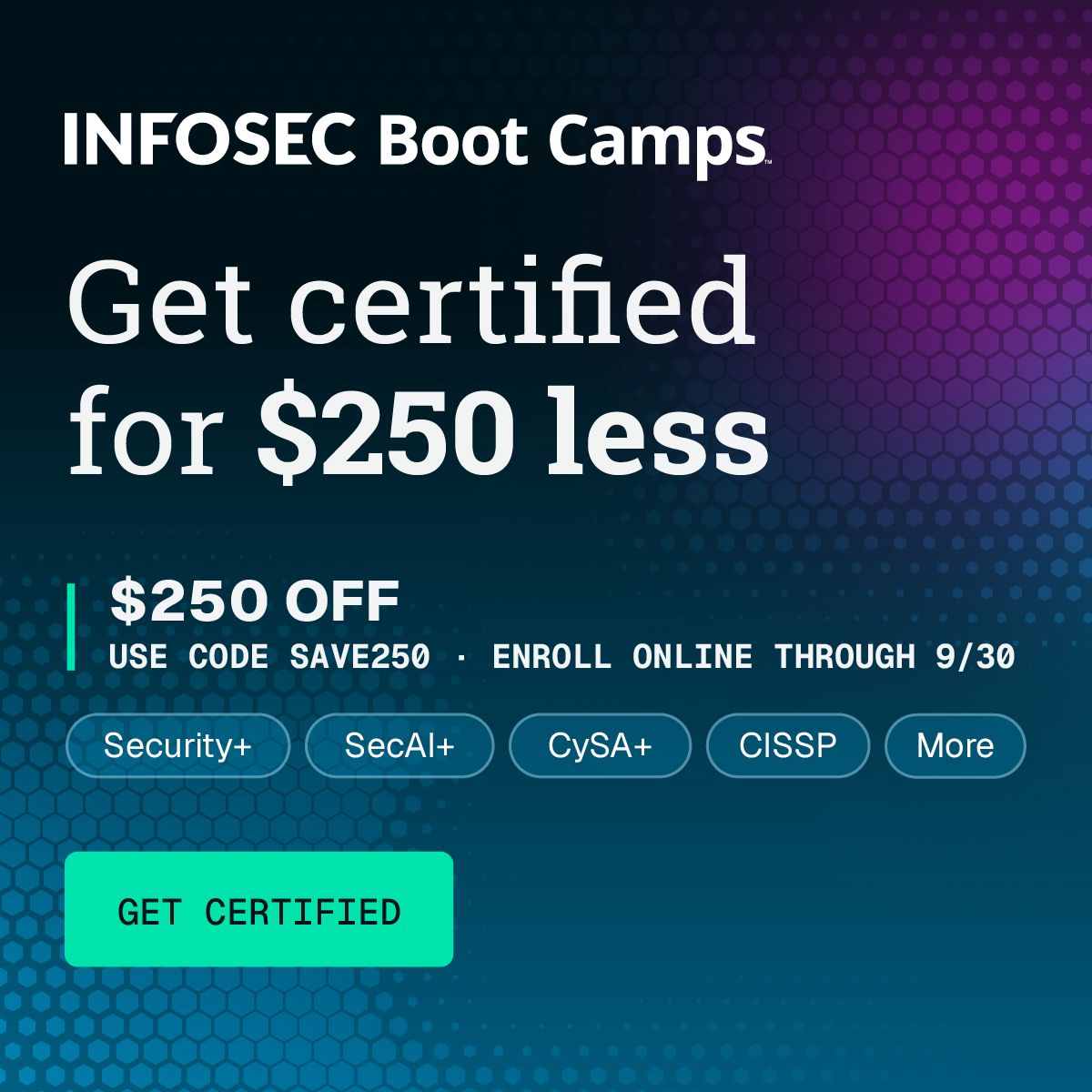 Infosec ad