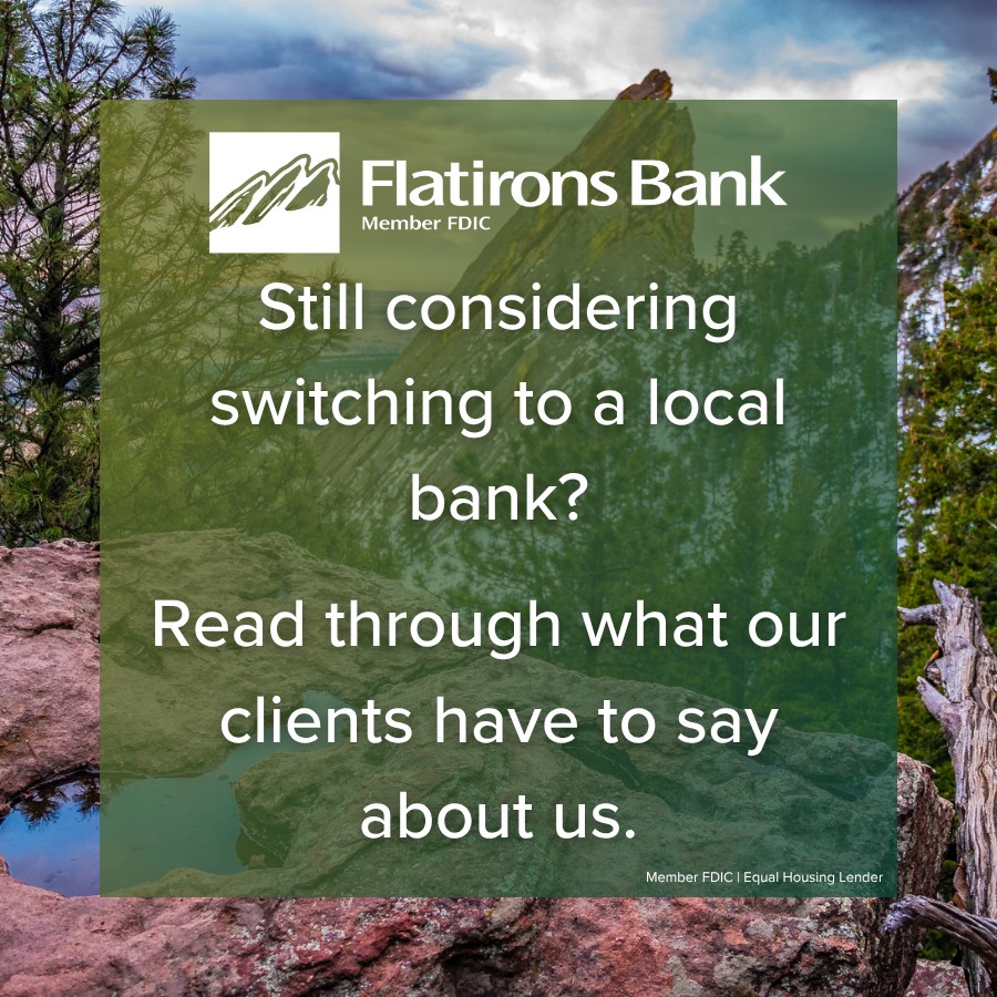 Flatirons Bank ad