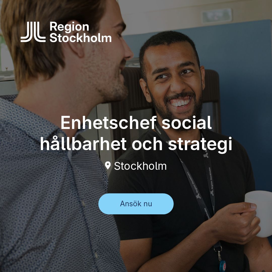 Region Stockholm ad