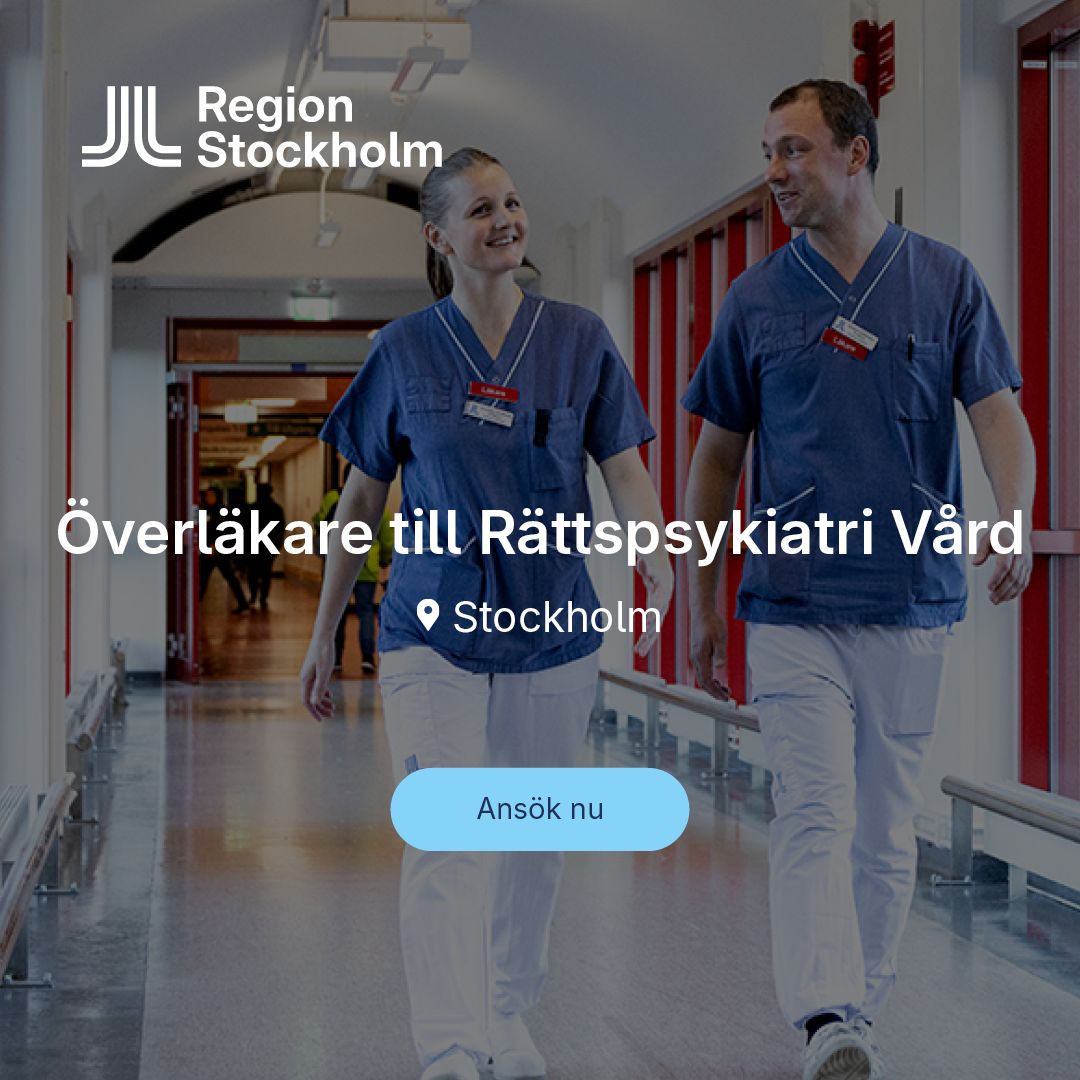 Region Stockholm ad