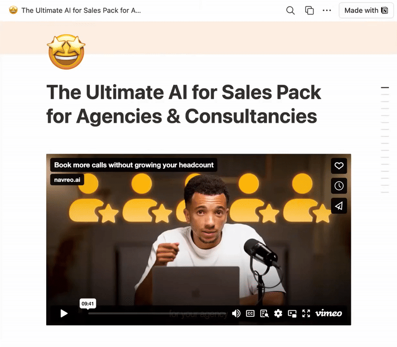 navreo.ai ad