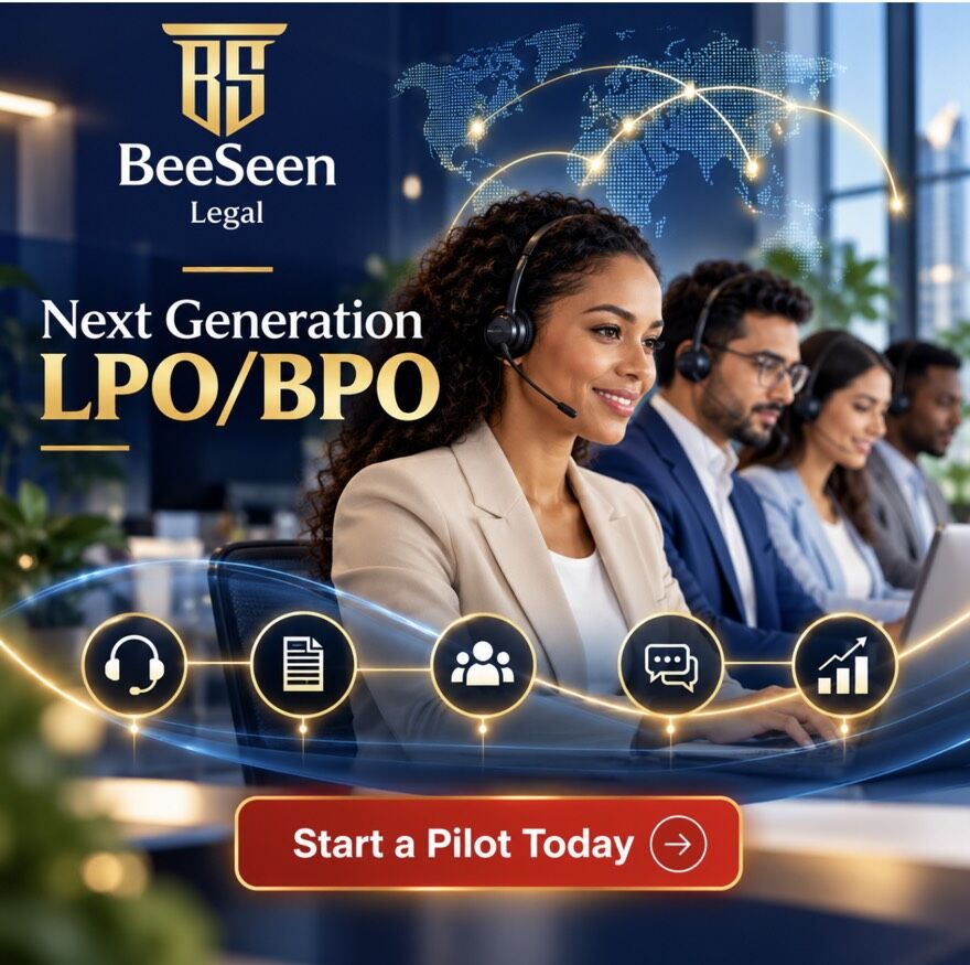 BeeSeen Legal ad