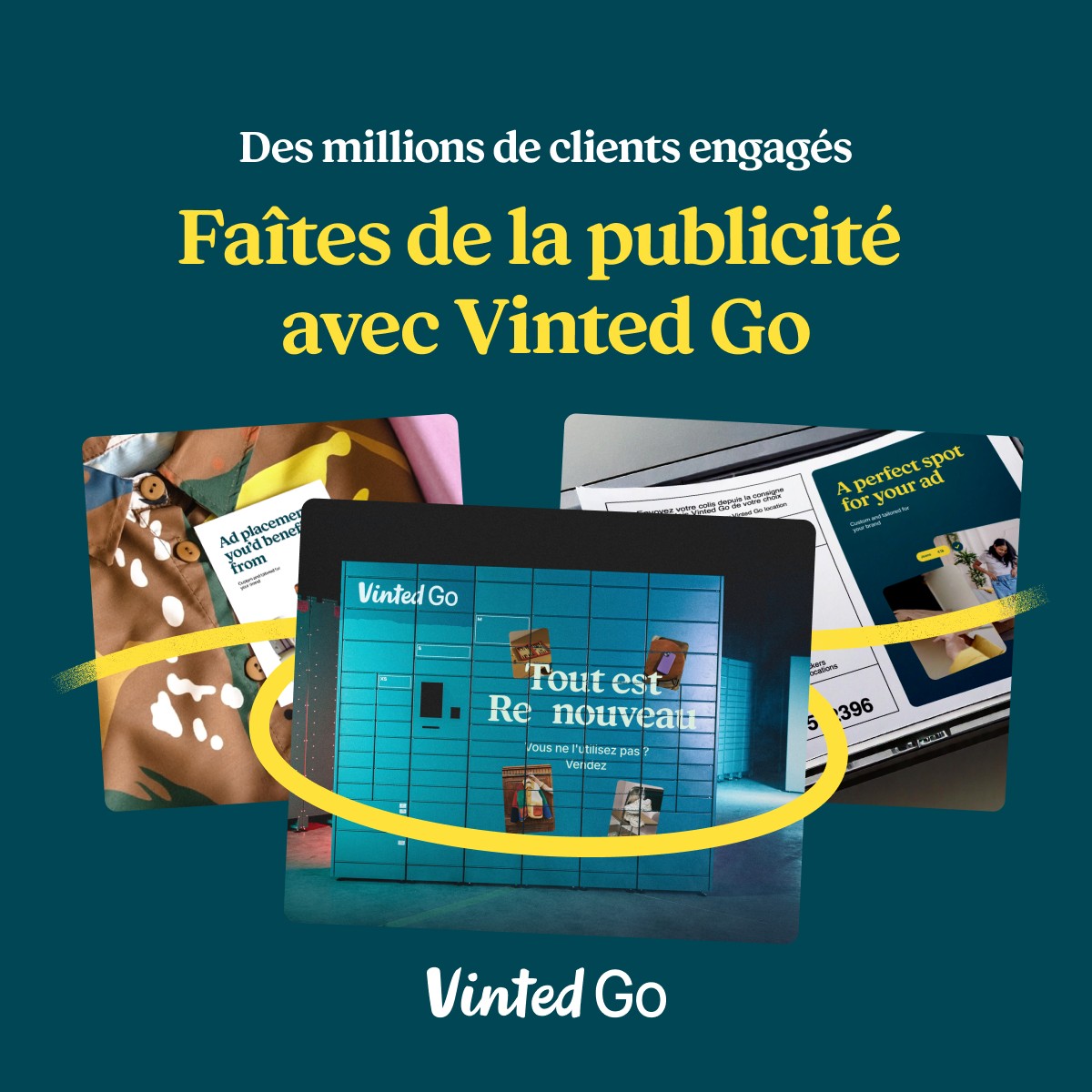 Vinted Go ad