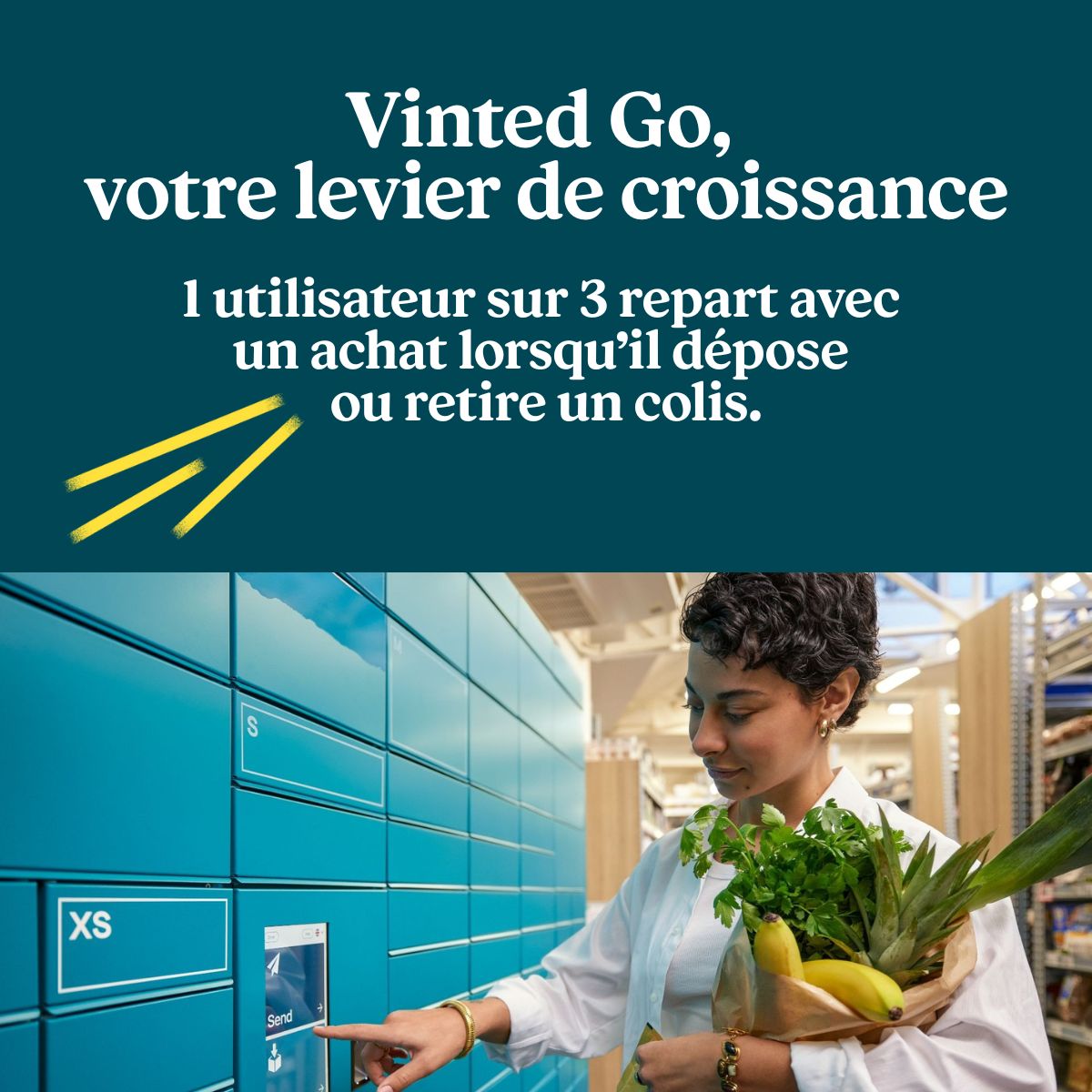 Vinted Go ad