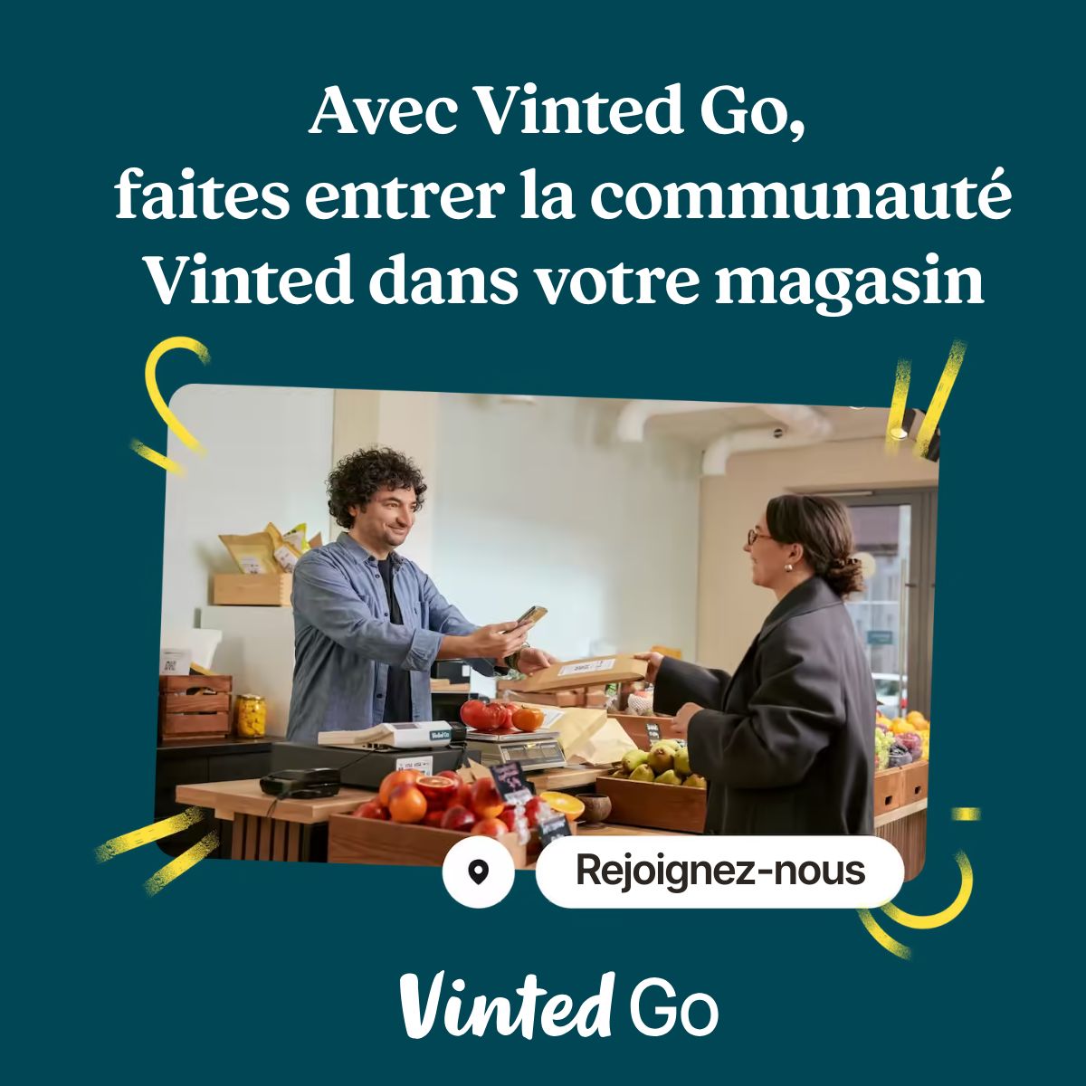 Vinted Go ad