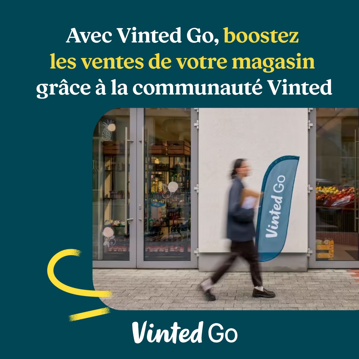 Vinted Go ad