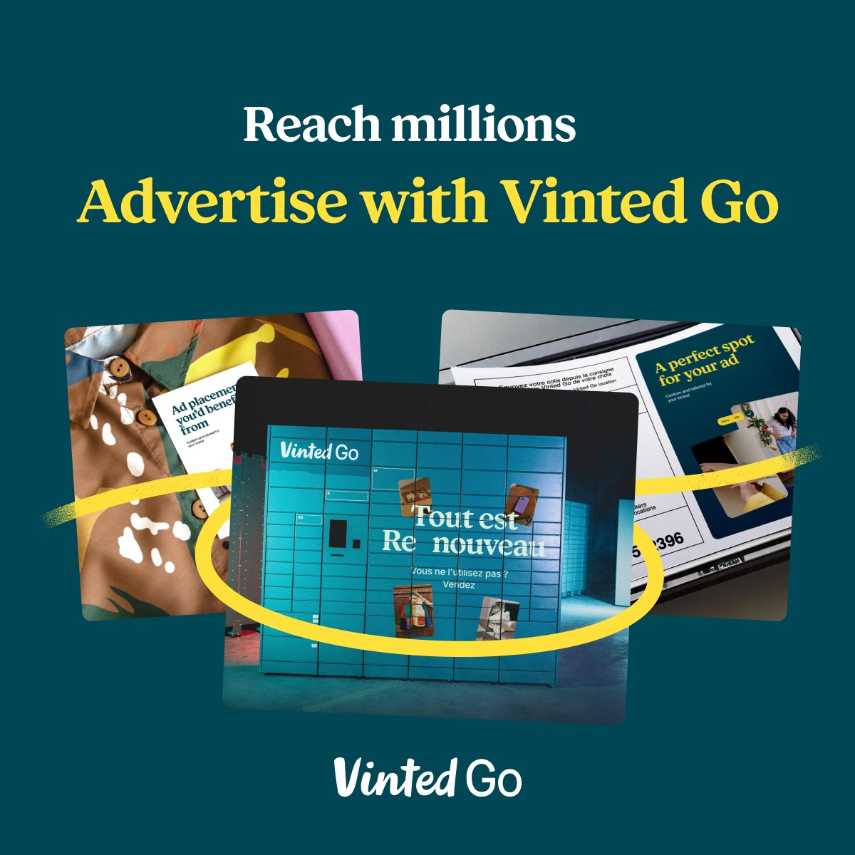 Vinted Go ad