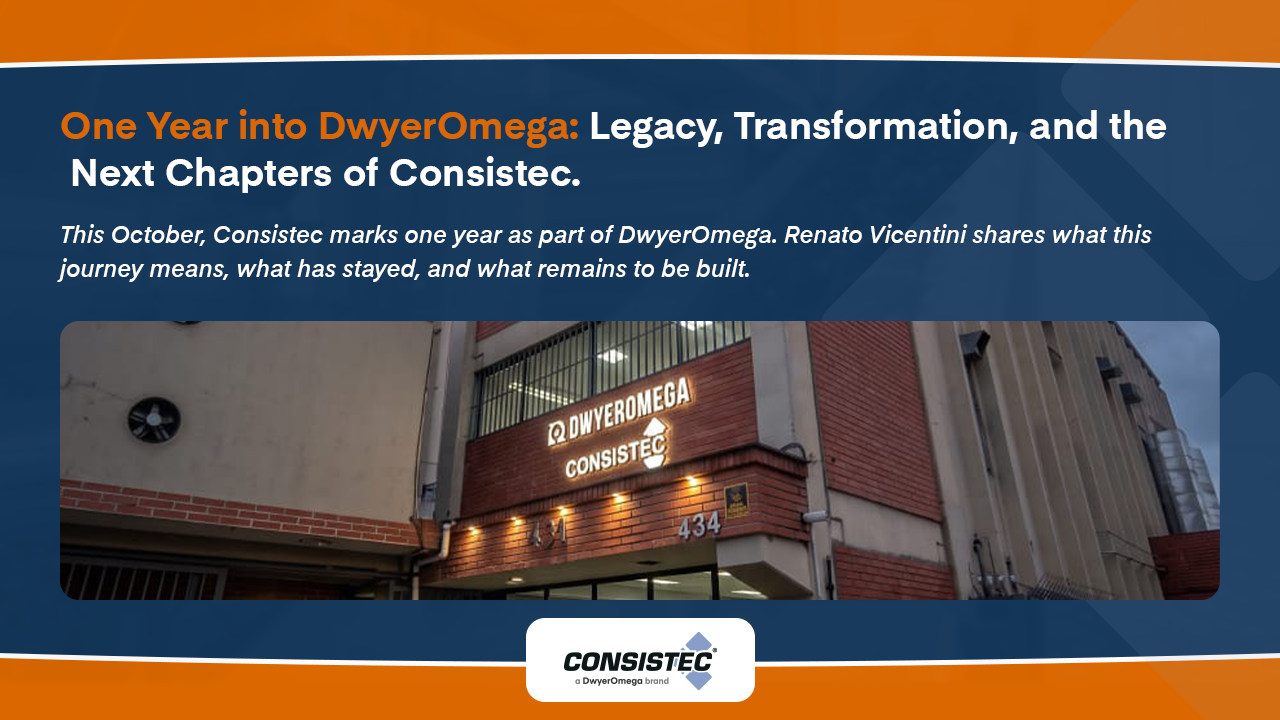 Consistec, uma marca DwyerOmega ad