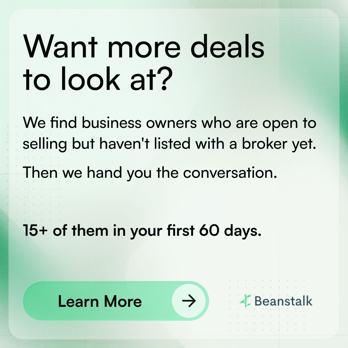 Beanstalk Consulting ad