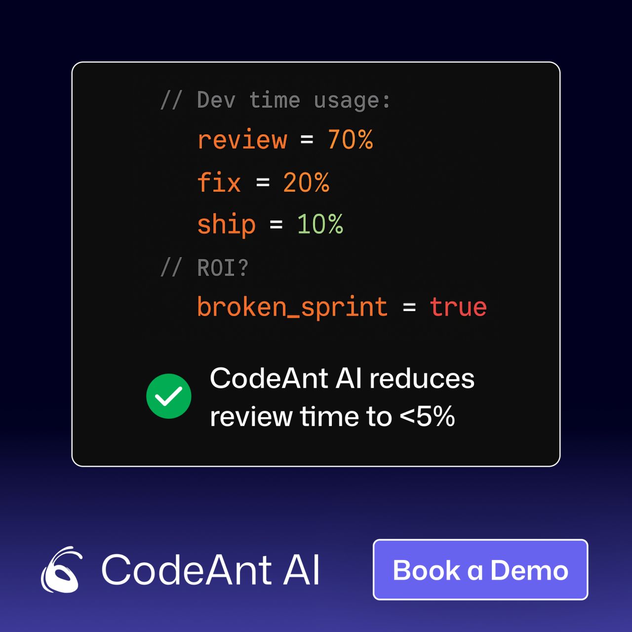 CodeAnt AI ad