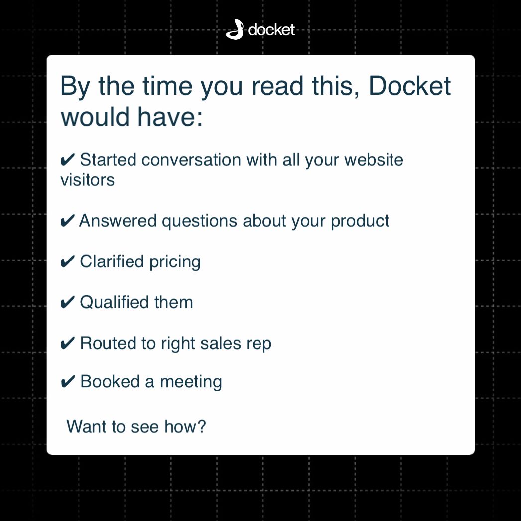 Docket ad