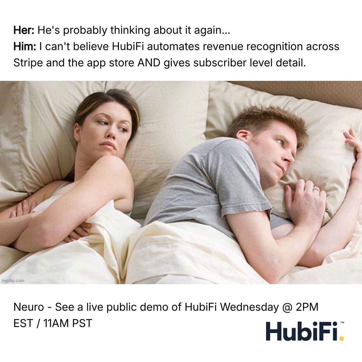 HubiFi ad