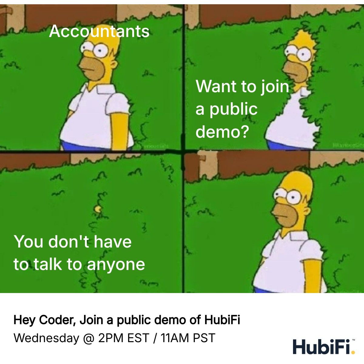 HubiFi ad