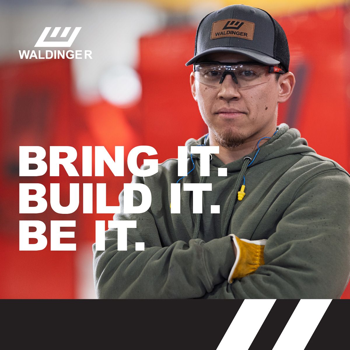 The Waldinger Corporation ad