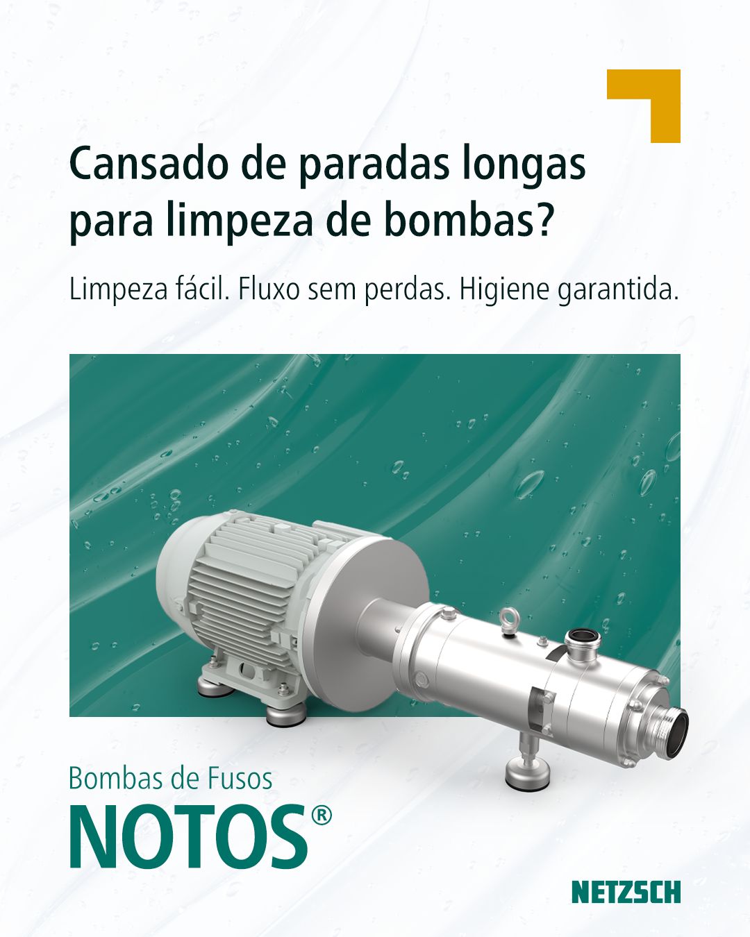 NETZSCH Bombas & Sistemas Brasil ad