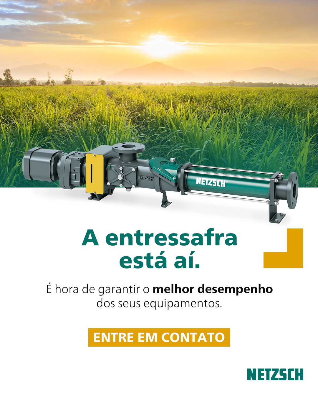 NETZSCH Bombas & Sistemas Brasil ad