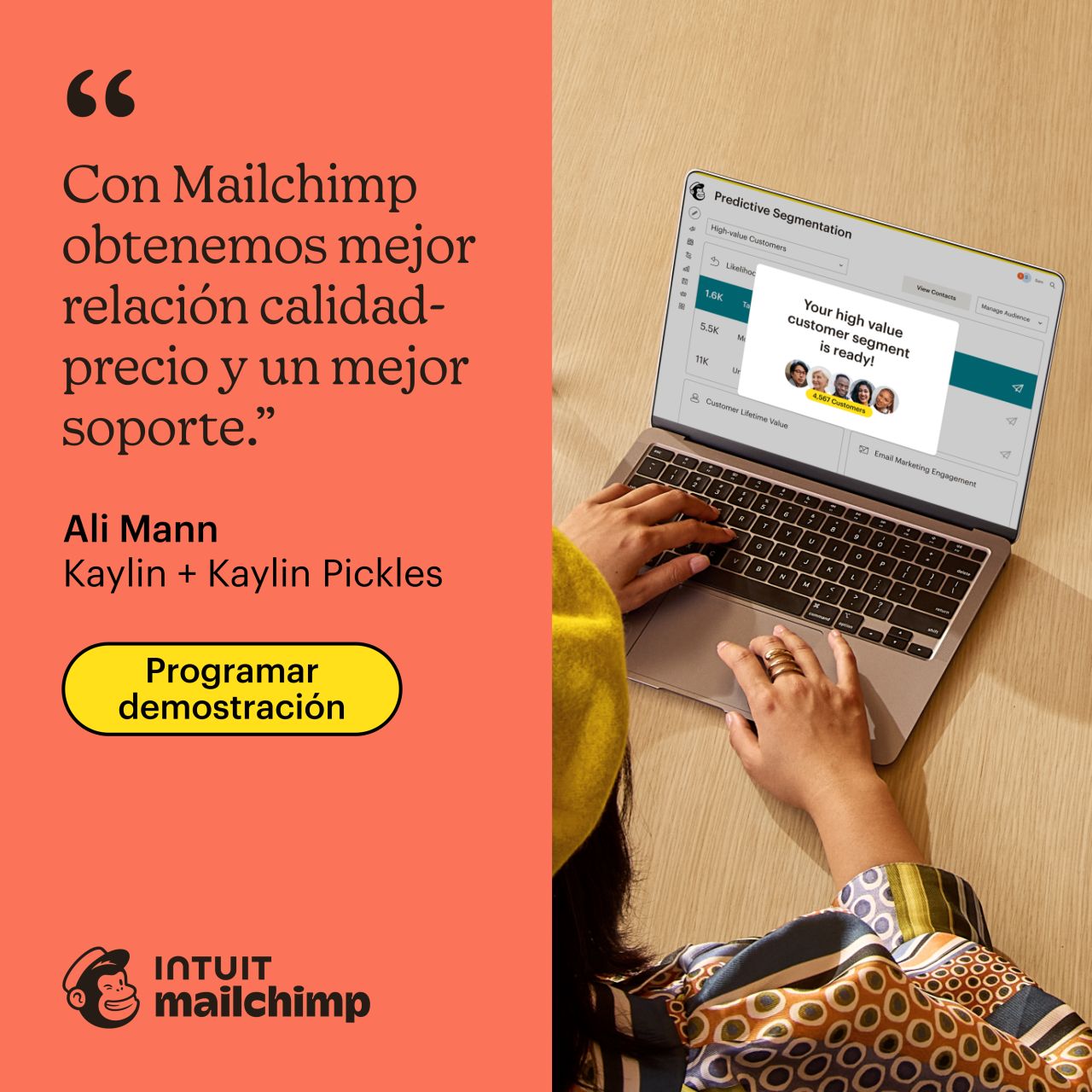Intuit Mailchimp ad
