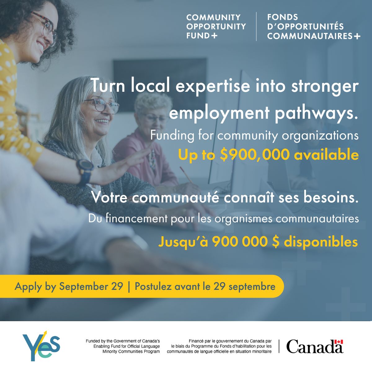 YES Employment + Entrepreneurship ad