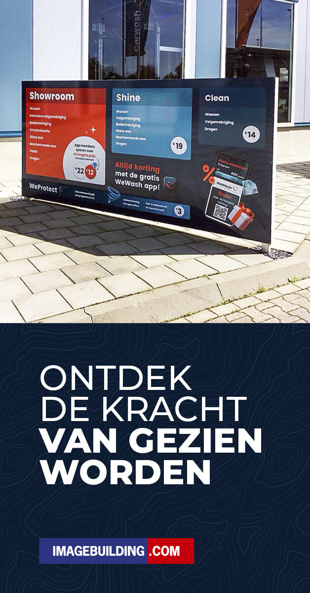 Image Building - de specialist in tijdelijke buitenreclame ad