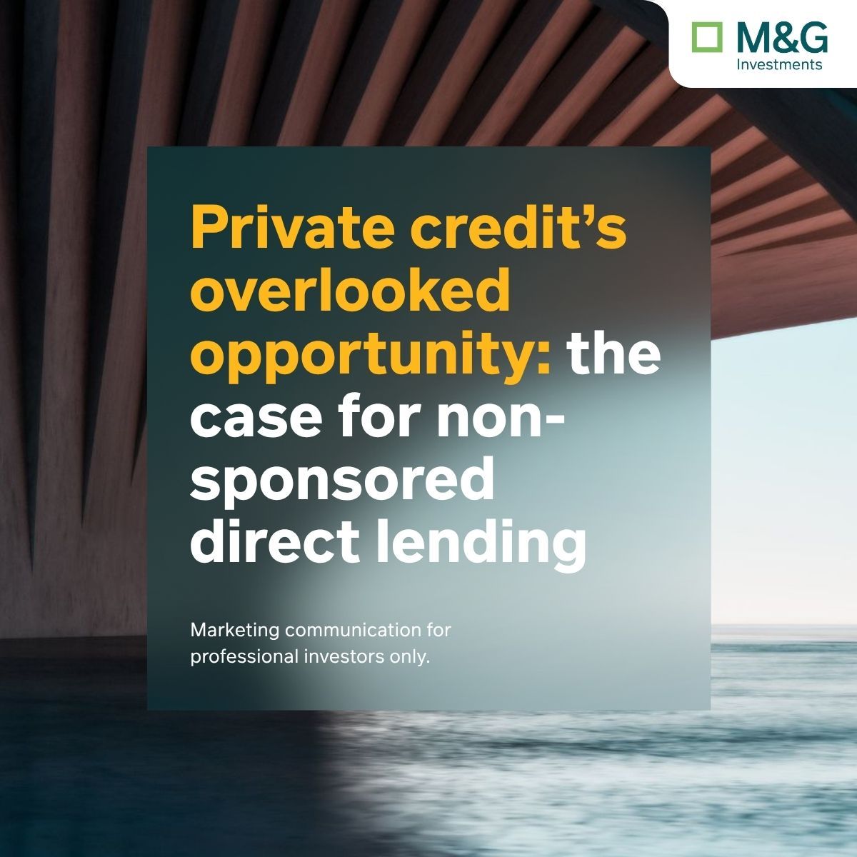 M&G Investments ad