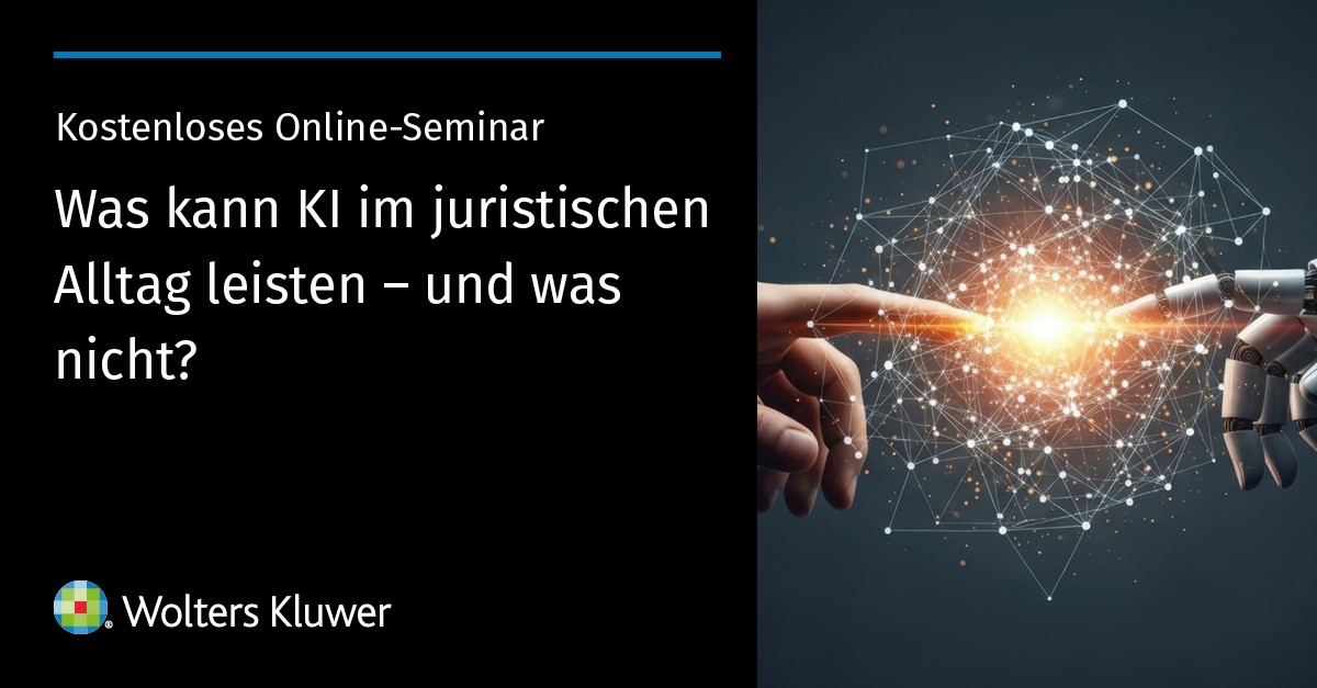Wolters Kluwer Deutschland ad