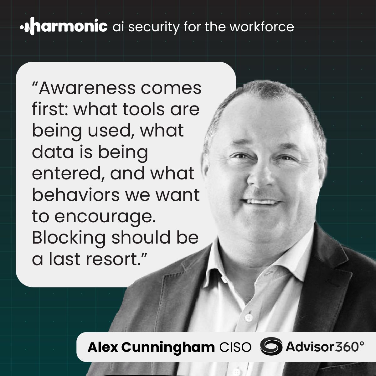 Harmonic Security ad