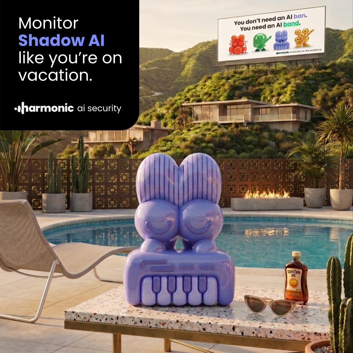 Harmonic Security ad