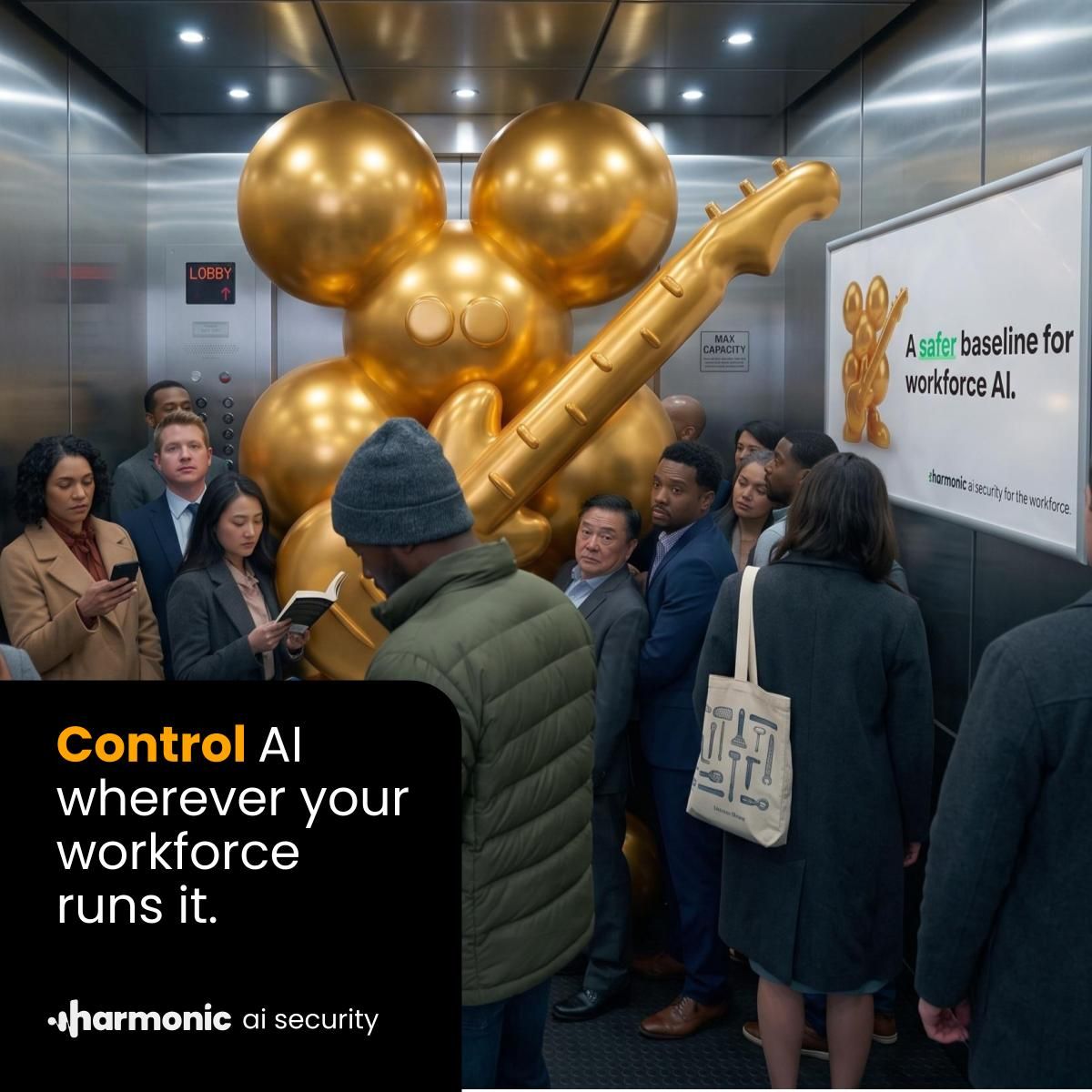 Harmonic Security ad