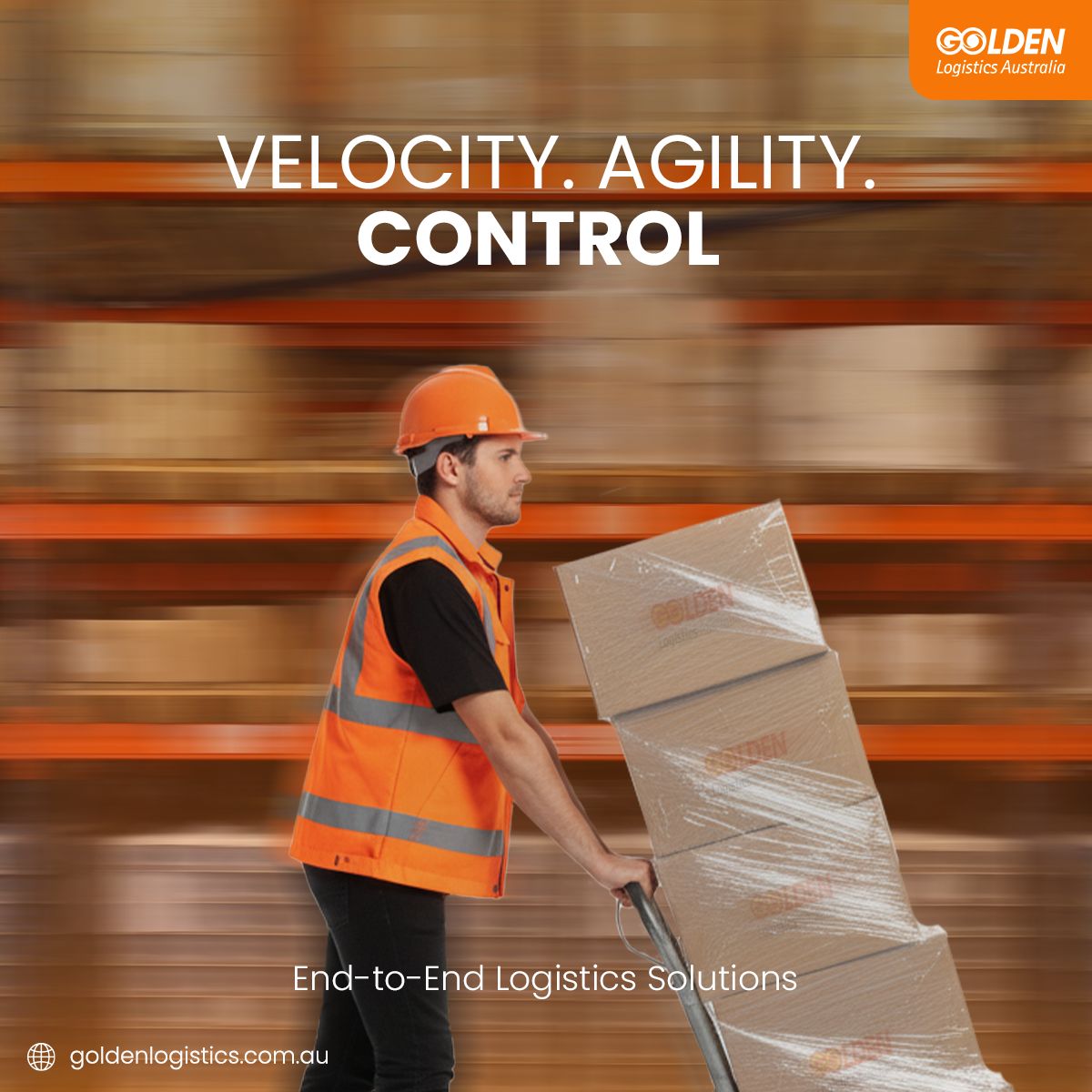 Golden Logistics Australia ad