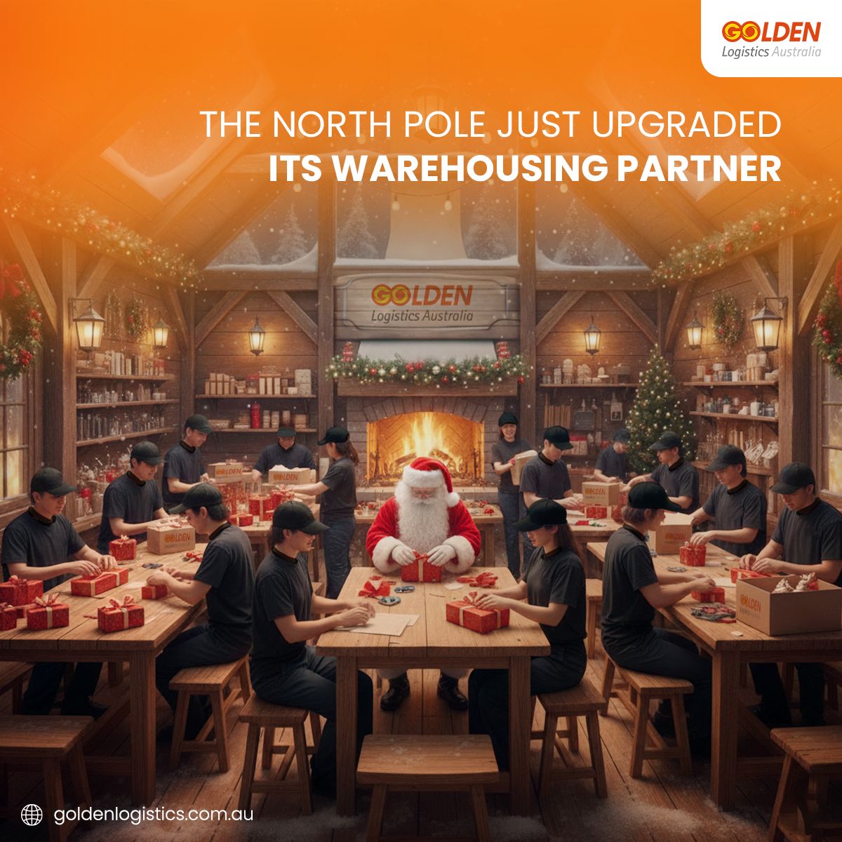 Golden Logistics Australia ad